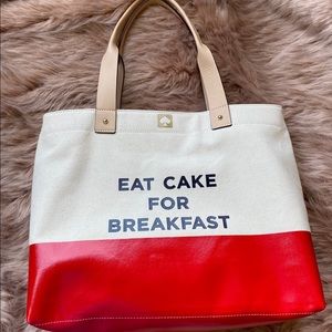 COPY - Kate Spade Eat Cake For Breakfast Tote